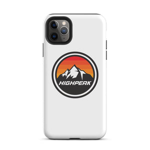 High Peak Coloured Logo Tough Case for iPhone®