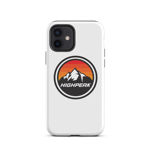 High Peak Coloured Logo Tough Case for iPhone®