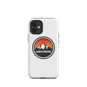 High Peak Coloured Logo Tough Case for iPhone®