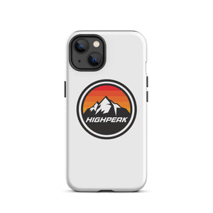 High Peak Coloured Logo Tough Case for iPhone®