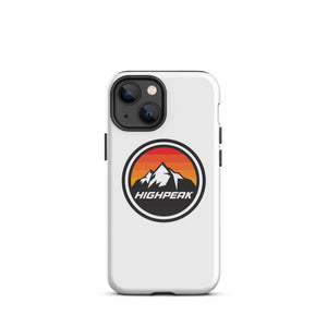 High Peak Coloured Logo Tough Case for iPhone®