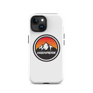 High Peak Coloured Logo Tough Case for iPhone®